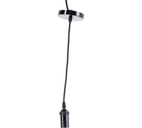 Декоративный патрон Uniel, серия Vintage, с проводом 1м DLC-V-S24K/E27 TS/1M/BL PEARL BLACK UL-00004501