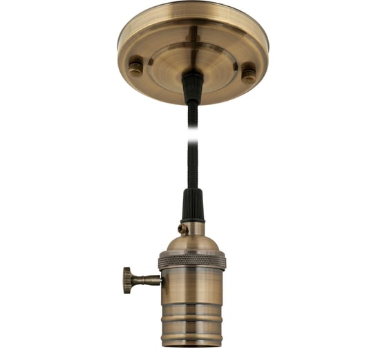 Декоративный патрон Uniel DLC-V-S23K/E27 TS/1M/BL BRONZE, UL-00004159
