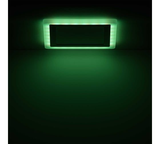 Светильник Gauss backlight rgb квадрат. акрил, 12+4w, led 4000k, 190x190, 1/20 BL425