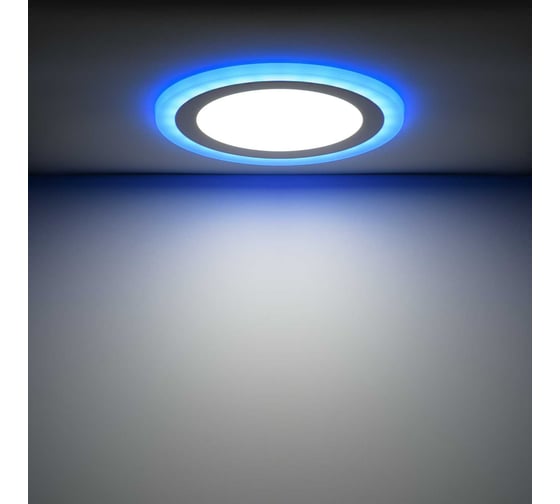 Светильник Gauss backlight rgb кругл. акрил, 12+4w, led 4000k, диаметр 190, 1/20 BL419