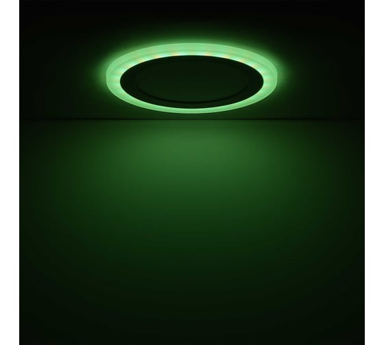 Светильник Gauss backlight rgb кругл. акрил, 12+4w, led 4000k, диаметр 190, 1/20 BL419