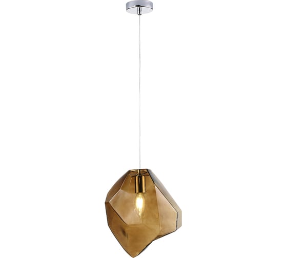 Подвесной светильник Crystal lux NUESTRO SP1 CHROME/BROWN 1