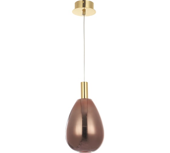 Подвесной светильник Crystal lux GAUDI SP4W LED COPPER 1