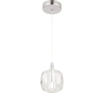 Подвесной светильник Crystal lux BOX SP1 CHROME/TRANSPARENT