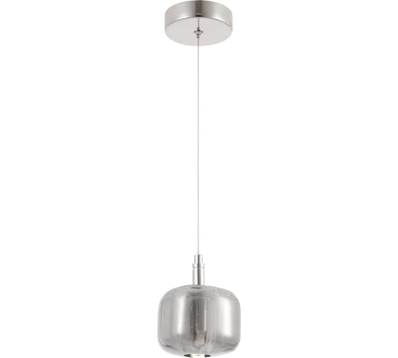 Подвесной светильник Crystal lux BOX SP1 CHROME/SMOKE 1