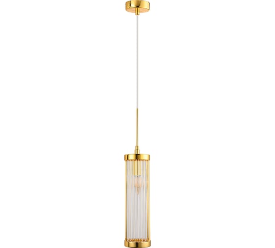 Подвесной светильник Crystal lux TADEO SP1 D100 GOLD/TRANSPARENTE 1