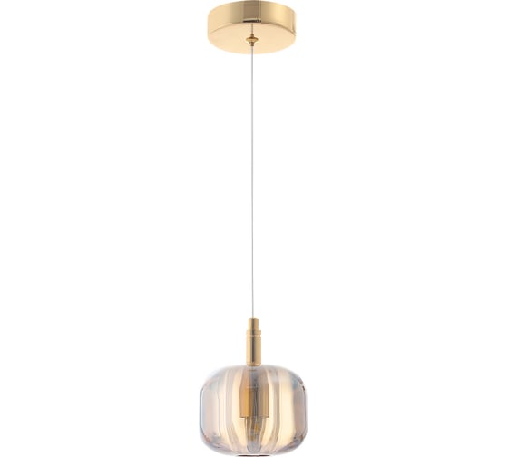 Подвесной светильник Crystal lux BOX SP1 GOLD/AMBER 1