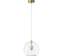 Подвесной светильник Crystal lux LUISA SP1 BRASS/TRANSPARENT
