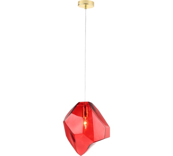 Подвесной светильник Crystal lux NUESTRO SP1 GOLD/RED 1
