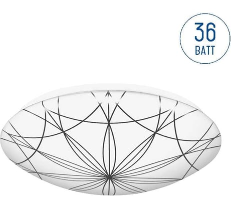 Светодиодный светильник Lumin'arte 36вт, 4000К, 2880лм , 380x90мм, освещает 20 кв.метров , CLL04