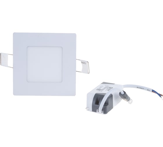 Светодиодная квадратная панель IN HOME SLP-eco 3Вт 230В белая IP40 4690612007144