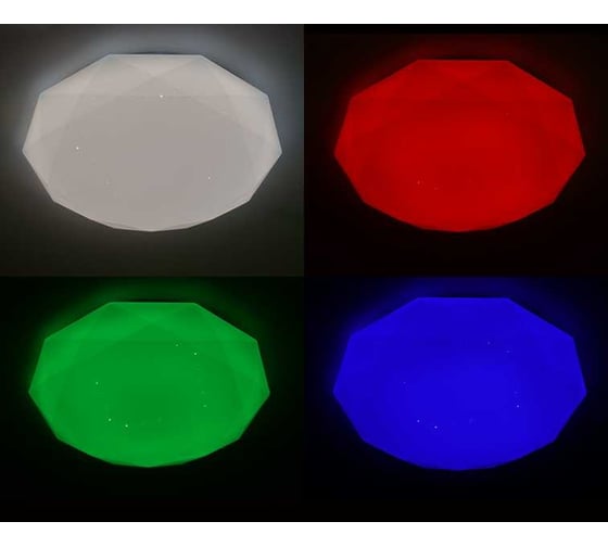 Накладной светодиодный cветильник Светкомплект Mf-l 68 rgb tx ir rc MFL68RGB