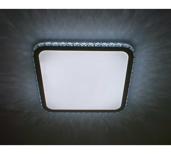 Накладной светодиодный cветильник Светкомплект Cry-s 60 rgb tx ir rc chr/wh CRYS60RGB 1