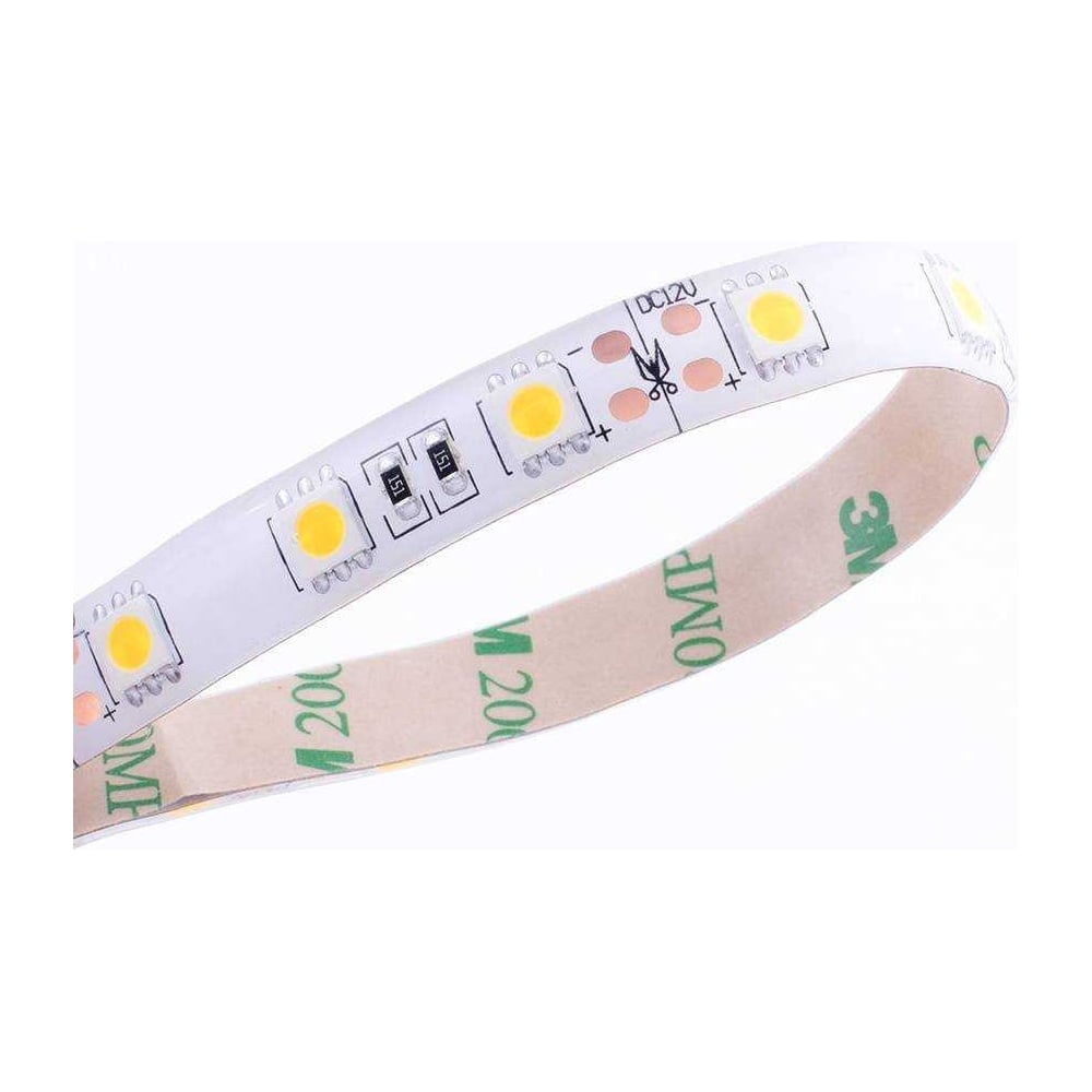 Светодиодная лента SWG 14,4 Вт/м SMD5050, IP65, теплый, 12В, 3М SWG560 ...