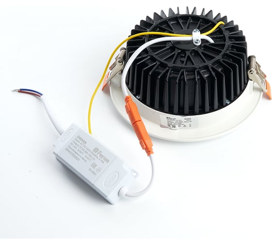 Встраиваемый светильник FERON светодиод 20W, 1800Lm, 4000K, 60 гр, белый, AL251 32616
