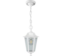 Садово-парковый светильник на цепочке FERON 325 мм, 60W 230V E27 белый, НСУ 06-60-001 32270