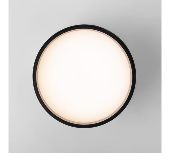 Потолочный светодиодный светильник Elektrostandard banti 13w 3000k черный 25123/led a063929