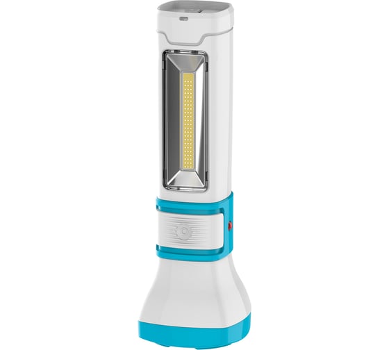 Аккумуляторный фонарь КОСМОС 5W LED, бок.пан. COB 3Вт, 3 реж раб, з/у 479990 KOCAc7023WLED