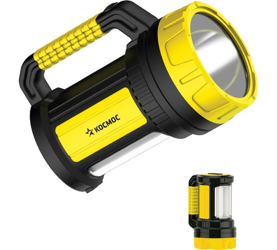 Аккумуляторный фонарь КОСМОС 5W LED KOCAc2005W_Ex, бок.пан. 10Вт, 3 реж раб, з/у 22 479991