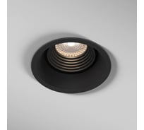 Встраиваемый светильник Elektrostandard punto черный 25016/01 a065471