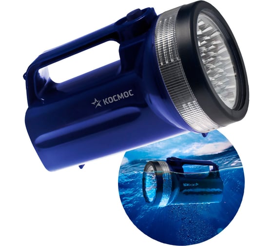 Светодиодный фонарь КОСМОС KOC860LED 19хLED, питание от 4хD 153785