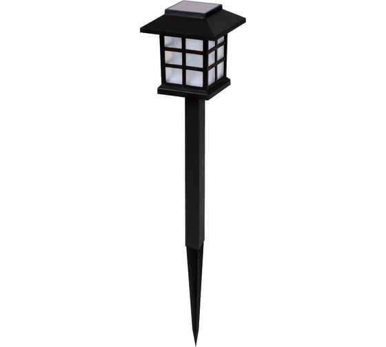 Светильник СП-336 на солнечной батарее, 8,5х8,5х36 см, пластик, черный, ДБ TDM ELECTRIC SQ0330-0180