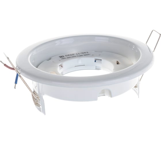 Встраиваемый светильник IN HOME GX53R-standard RW металл под лампу GX53 230В белый 4690612008400