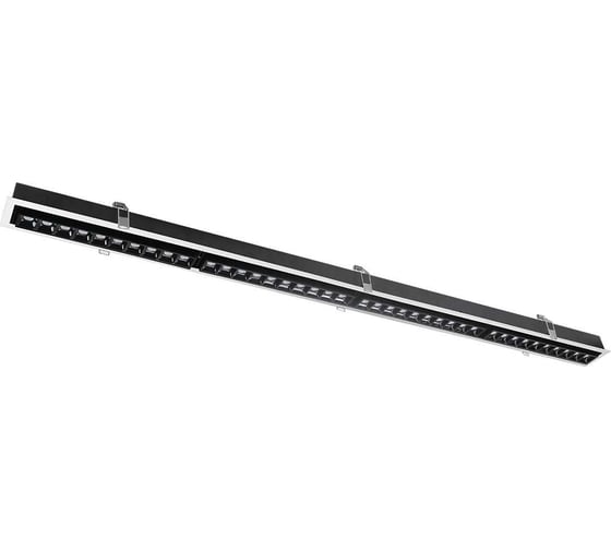 Потолочный светильник DesignLed черно-белый, 40x1.2 Вт, теплый белый DL-9429-40-WW