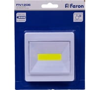 Светодиодный светильник-кнопка FERON белый, FN1206 23377
