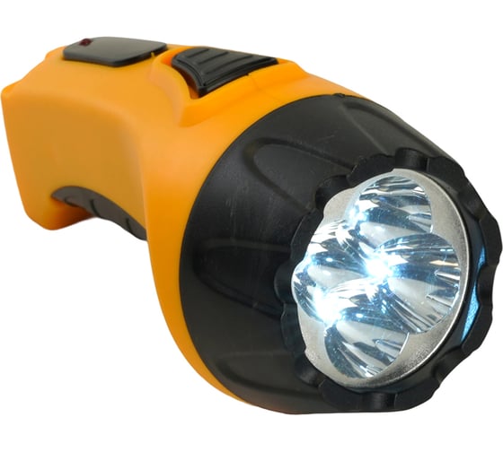 Аккумуляторный фонарь FERON, 4 LED DC свинцово-кислотная батарея, желтый, TH2293 12651