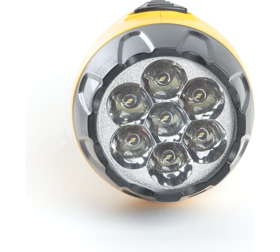 Аккумуляторный фонарь FERON, 7 LED DC свинцово-кислотная батарея, желтый, TH2294 12652
