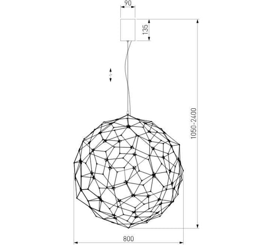 Подвесной светильник Bogate's 452/1 a065008