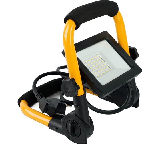 Переносной светодиодный прожектор FERON 50W, 6400K, 78*SMD2835, 4000Lm, IP65, LL-513 29747