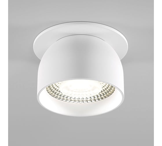 Встраиваемый светодиодный светильник Elektrostandard uno белый 25092/led a065453