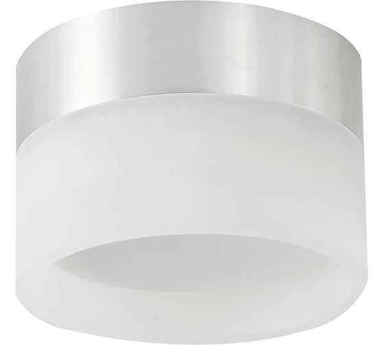 Накладной светильник General Lighting Systems металлический спот GX53, 90х60мм, маяк, хром, IP20 GWL-GX53-M-IP20 661352
