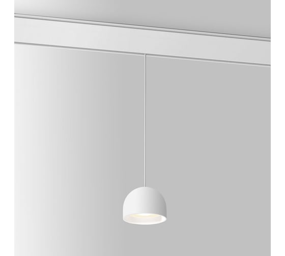 Трековый светильник Elektrostandard slim magnetic 8w 4000k uno (белый) 85126/01 a065481