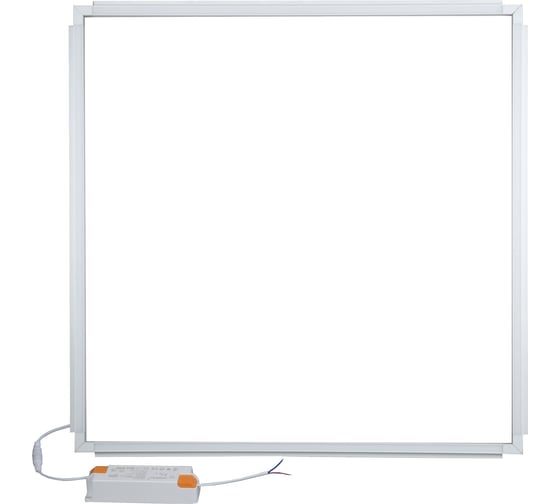 Светодиодный потолочный светильник Uniel 595х595мм ULO-RF6060-38W/6500K REFRAME WHITE UL-00004633 1