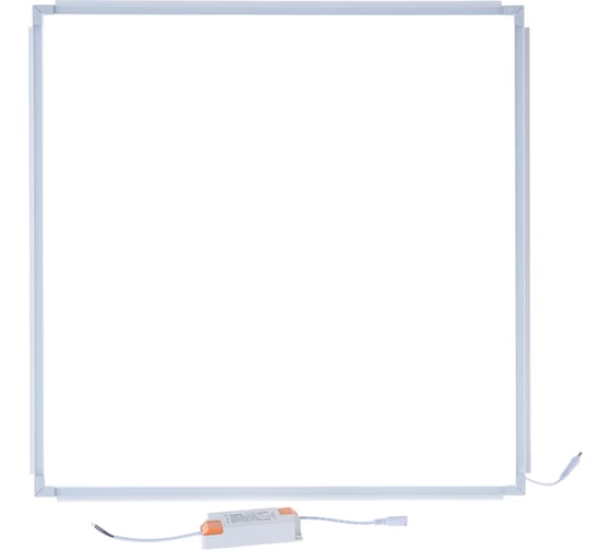 Светодиодный потолочный светильник Uniel 595х595мм ULO-RF6060-38W/6500K REFRAME WHITE UL-00004633