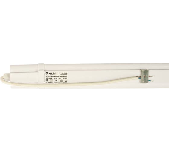 Светодиодный влагозащищенный светильник Volpe накладной ULT-Q219 36W/6500K IP65 WHITE UL-00004987