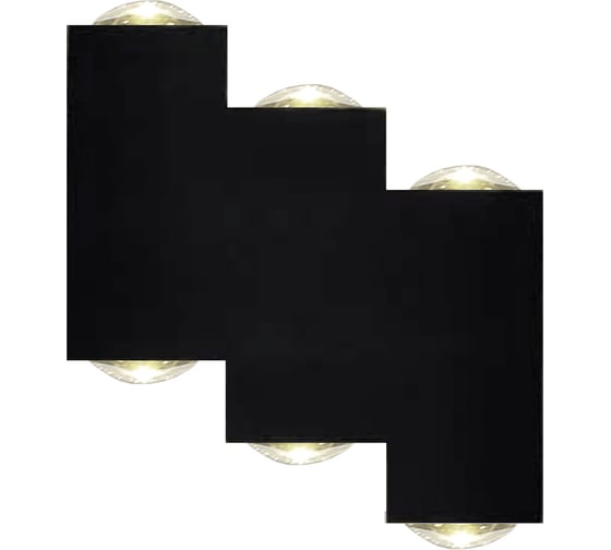Настенный светильник 30005W/01 LED*6W IP54 Black ESCADA 30005W/01LED