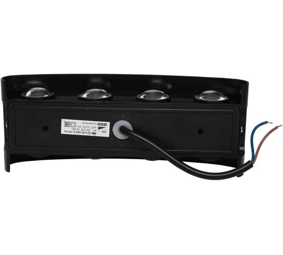 Светильник Jazzway светодиодный настенный PWL-80210 8Вт 4000K BL черный 230В IP44 фасадный 5039872
