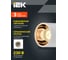 Накладной потолочный светильник IEK 4111 gu10, белый/золото, пластик LT-UPB0-4111-GU10-1-K22 6