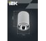 Накладной потолочный светильник IEK 4111 gu10, белый/хром, пластик LT-UPB0-4111-GU10-1-K23 7