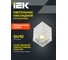 Накладной потолочный светильник IEK 4112 gu10, белый/хром, пластик LT-UPB0-4112-GU10-1-K23 6