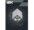 Накладной потолочный светильник IEK 4112 gu10, белый/хром, пластик LT-UPB0-4112-GU10-1-K23 8