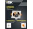 Встраиваемый поворотный светильник IEK 4107 gu10 белый/золото, пластик LT-UVB0-4107-GU10-1-K22 7