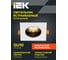 Встраиваемый поворотный светильник IEK 4107 gu10 белый/шоколад, пластик LT-UVB0-4107-GU10-1-K30 5