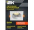 Встраиваемый поворотный светильник IEK 4109 gu10 белый/хром, пластик LT-UVB0-4109-GU10-1-K23 5