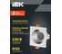 Встраиваемый поворотный светильник IEK 4109 gu10 белый/хром, пластик LT-UVB0-4109-GU10-1-K23 6