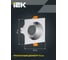 Встраиваемый поворотный светильник IEK 4109 gu10 белый/хром, пластик LT-UVB0-4109-GU10-1-K23 8